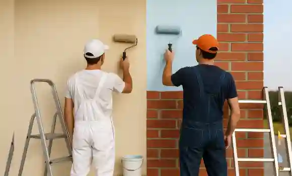 أعمال دهان من تنفيذ صباغ الصديق باستخدام دهانات عالية الجودة ولمسة احترافية