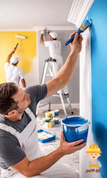 صباغ الصليبخات, مزايا صباغ الصليبخات, صباغ منازل الصليبخات
